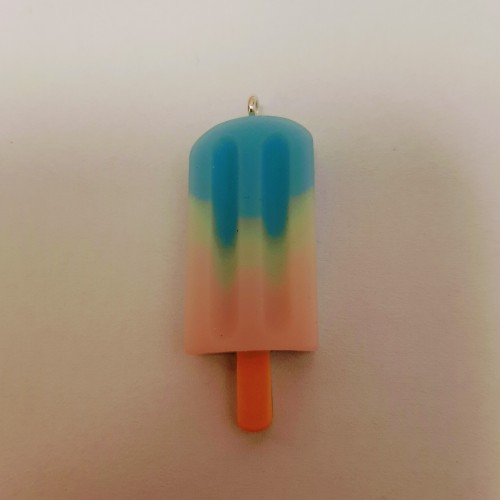 Ice Cream Pendant Blue