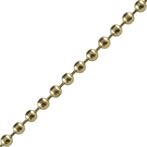 Ball Chain - 2.1 mm Gold Colour