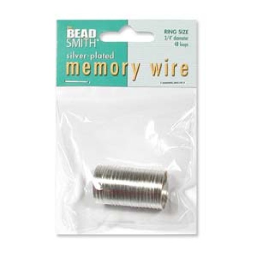 STAINLESS STEEL Memory Wire Ring 0,7X20 mm Silver Colour