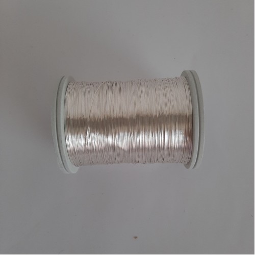 Copper wire 0,3mm - Silver Plated-150m