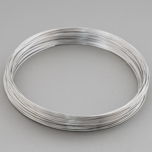 Memory Stainless steel Wire 316L Necklace -1,0X130 mm