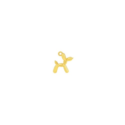 Balloon Dog Pendant Gold Plated