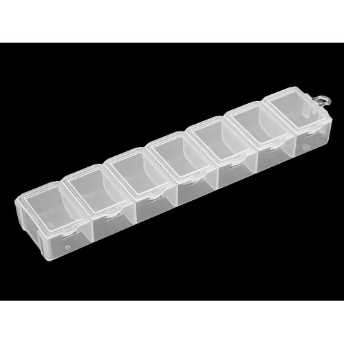 Plastic Container / Storage Box 7 slots